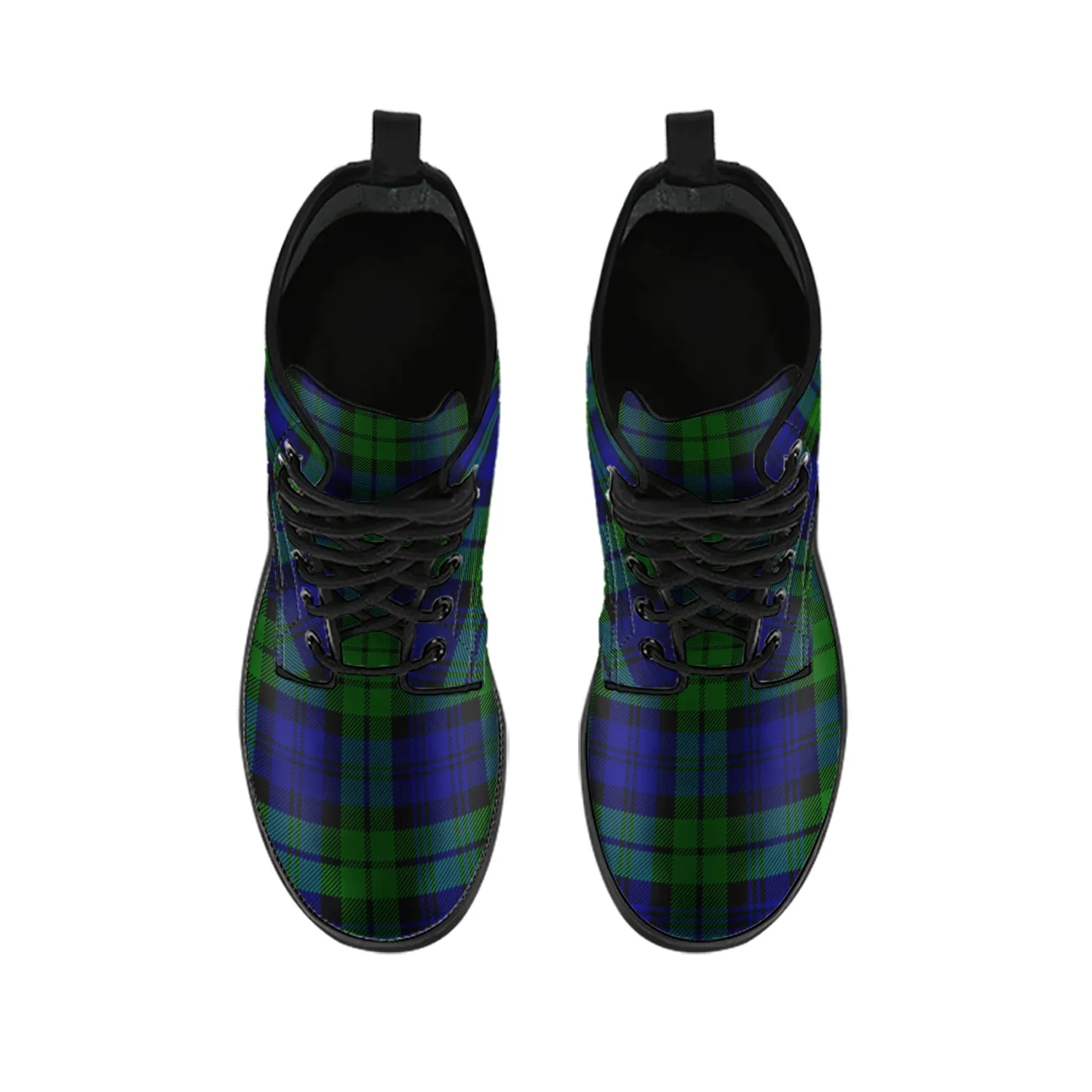 Bannatyne Tartan Leather Boots