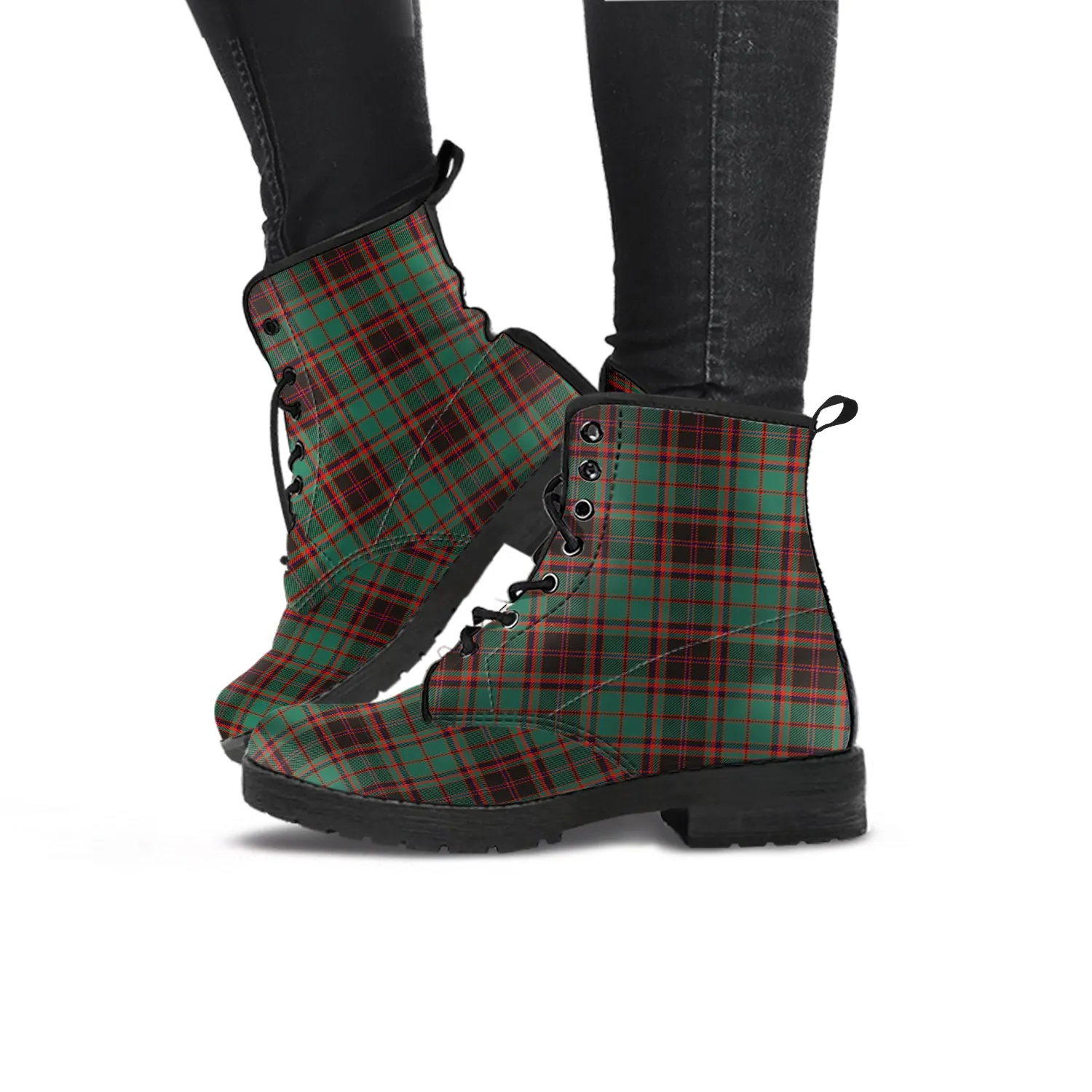 Buchan Ancient Tartan Leather Boots