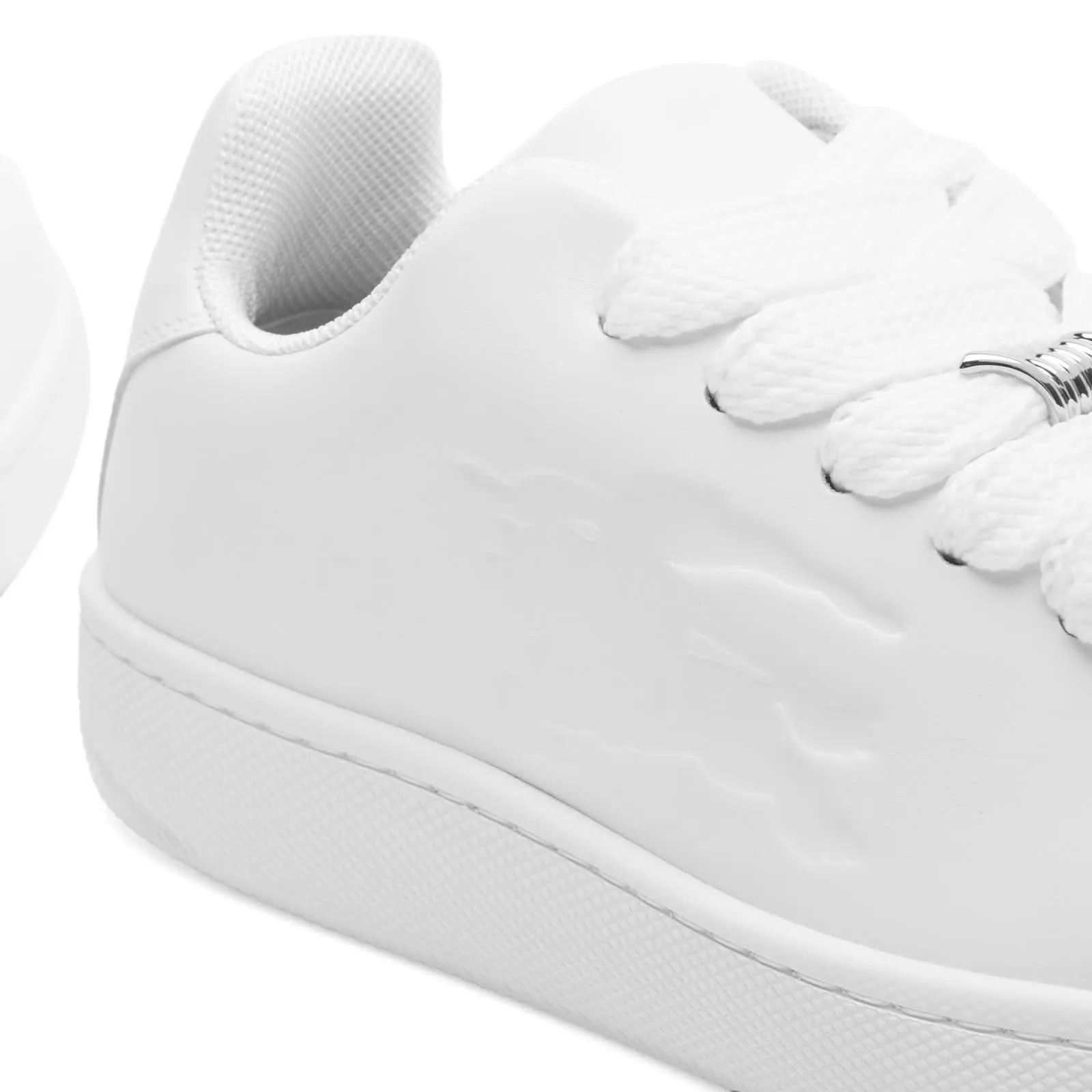 Burberry Ekd Embossed sneakers, white