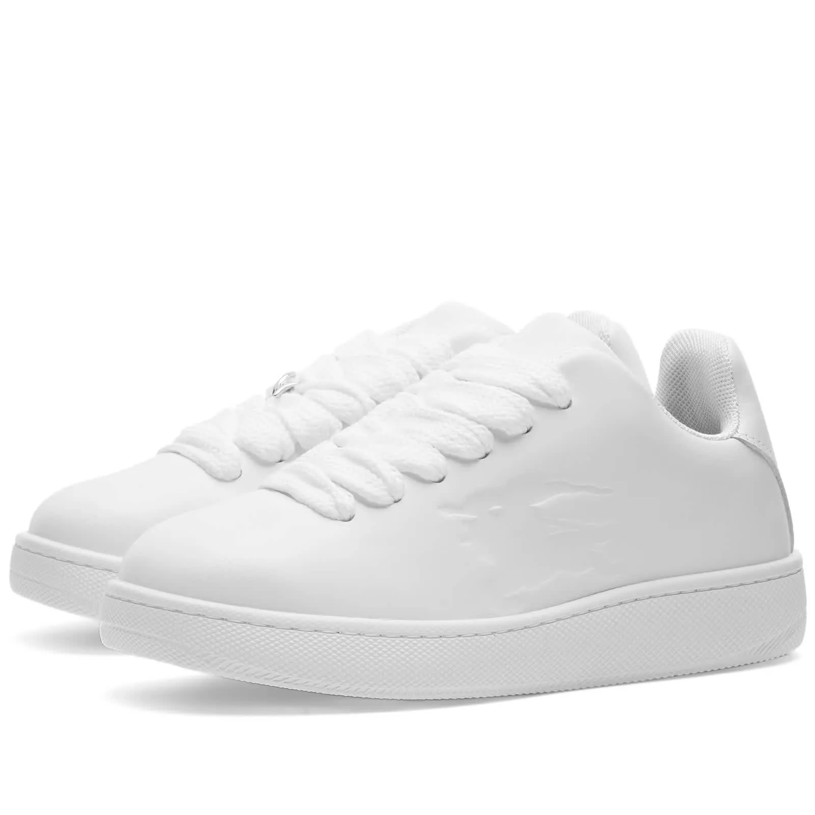 Burberry Ekd Embossed sneakers, white