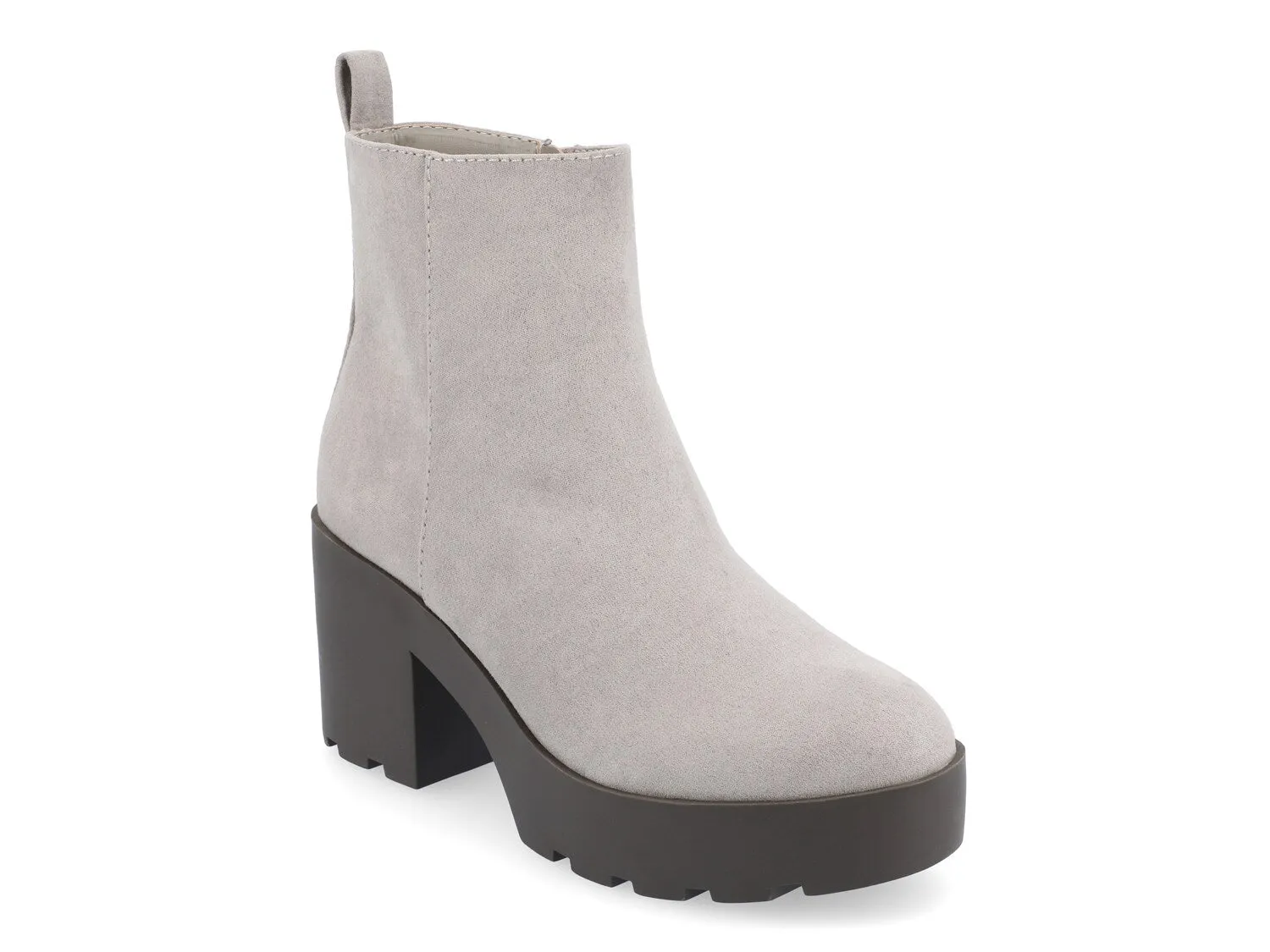 Cassidy platform ankle boots Journee Collection, gray