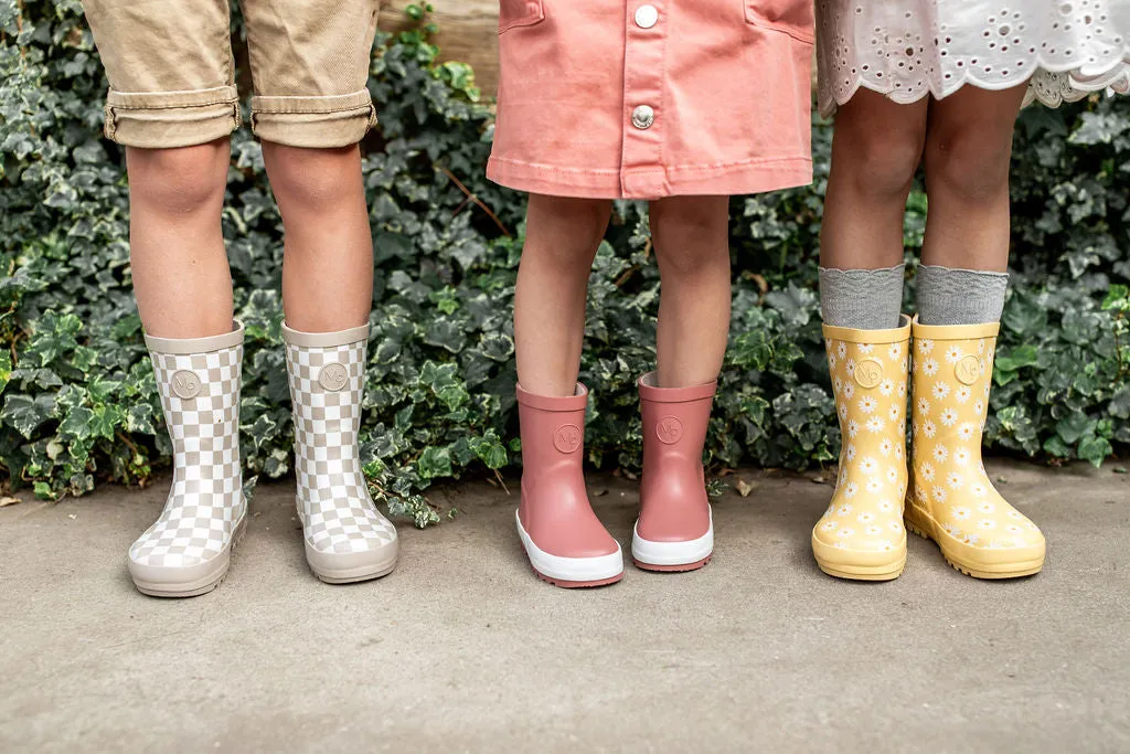 Checkerboard | Children's Rain Boot