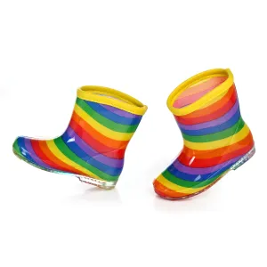 Crystal Jelly Rain Boots Cartoon Rainbow Rain Shoes Japanese Boys And Girls Rain Boots