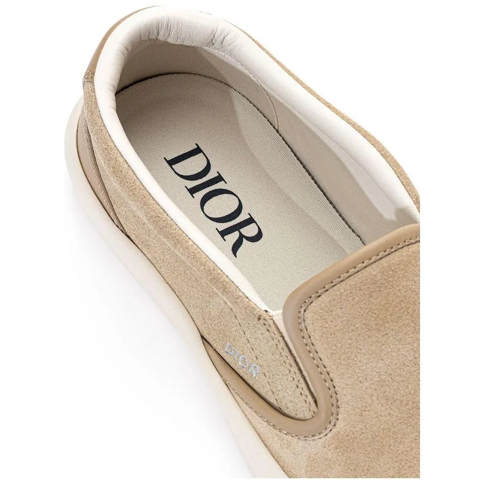 Dior Beige Leather Sneaker