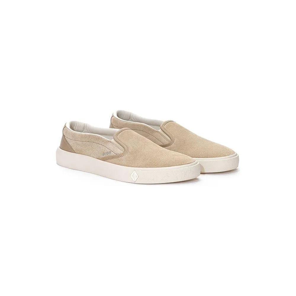 Dior Beige Leather Sneaker