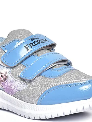 Disney Frozen by Toothless Kids Girls Sky Blue Sports Shoes Running 1 UK (33 EU) (2 US) (FZPGSP2556)