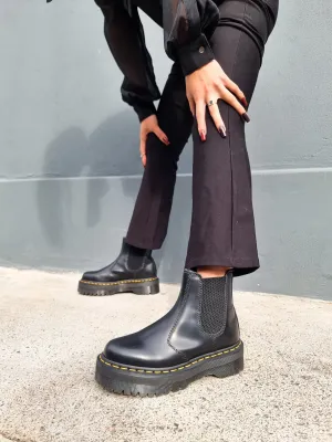 DR. MARTENS 2976 QUAD BLACK SMOOTH