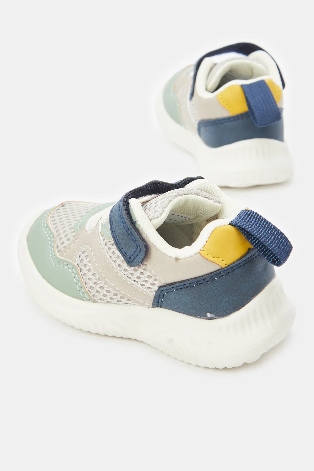 Infant Boys Multicolour Velcro Strap Trainer