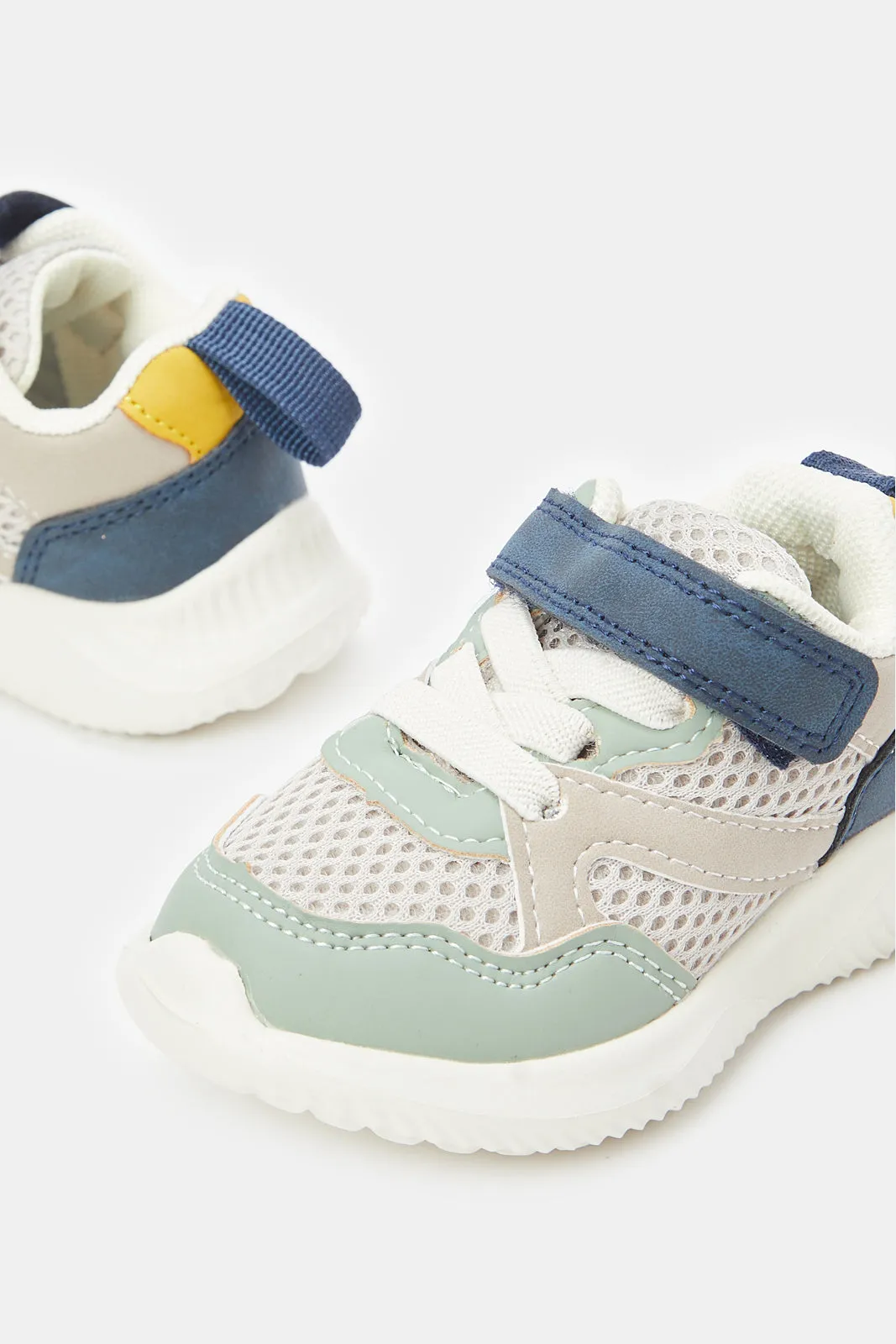 Infant Boys Multicolour Velcro Strap Trainer