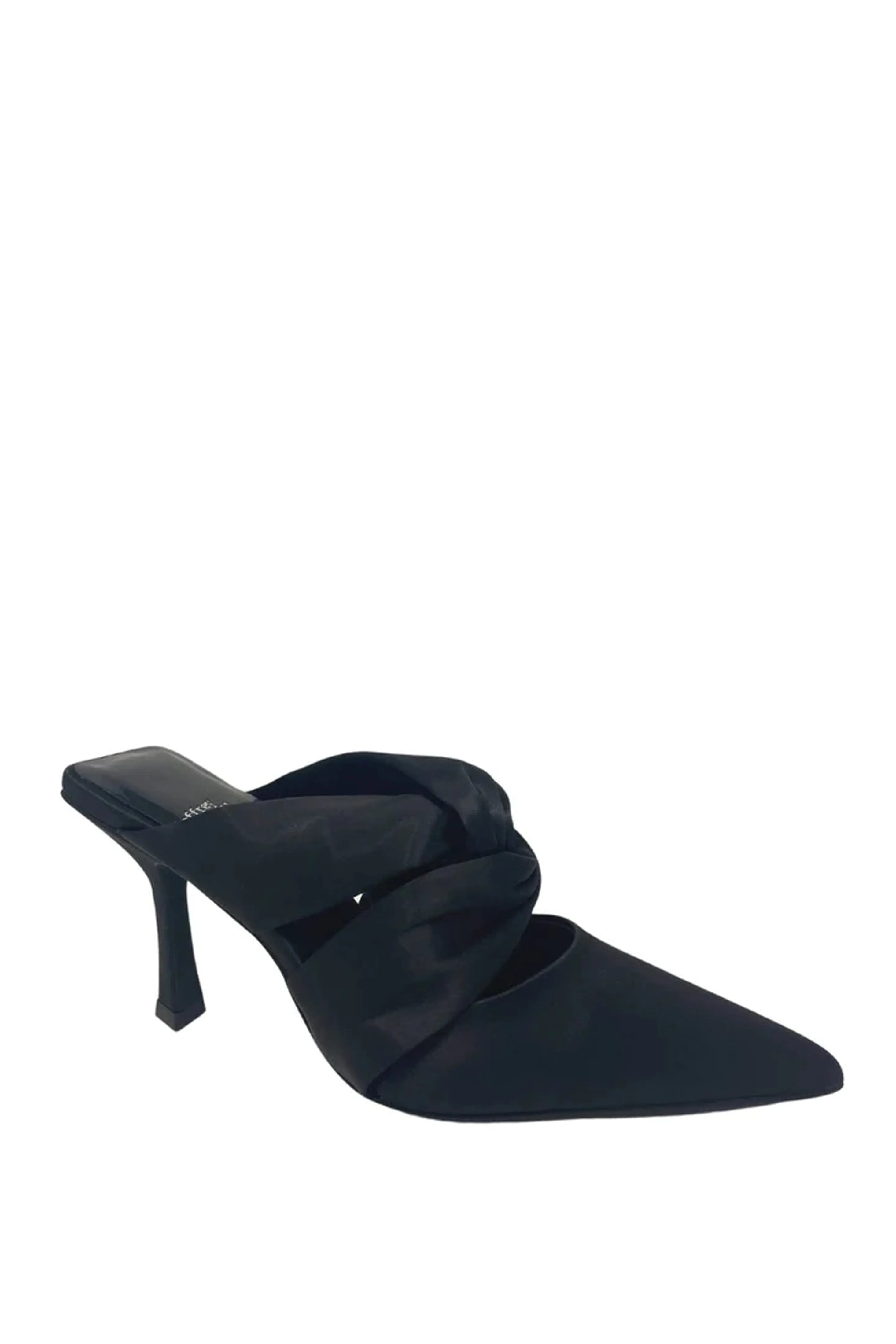 Jeffrey Campbell | Tied Up Satin Heel - Black