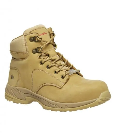 King Gee Women's Tradie Hybrid Zip/Lace Composite Cap Work Boots (K27380)