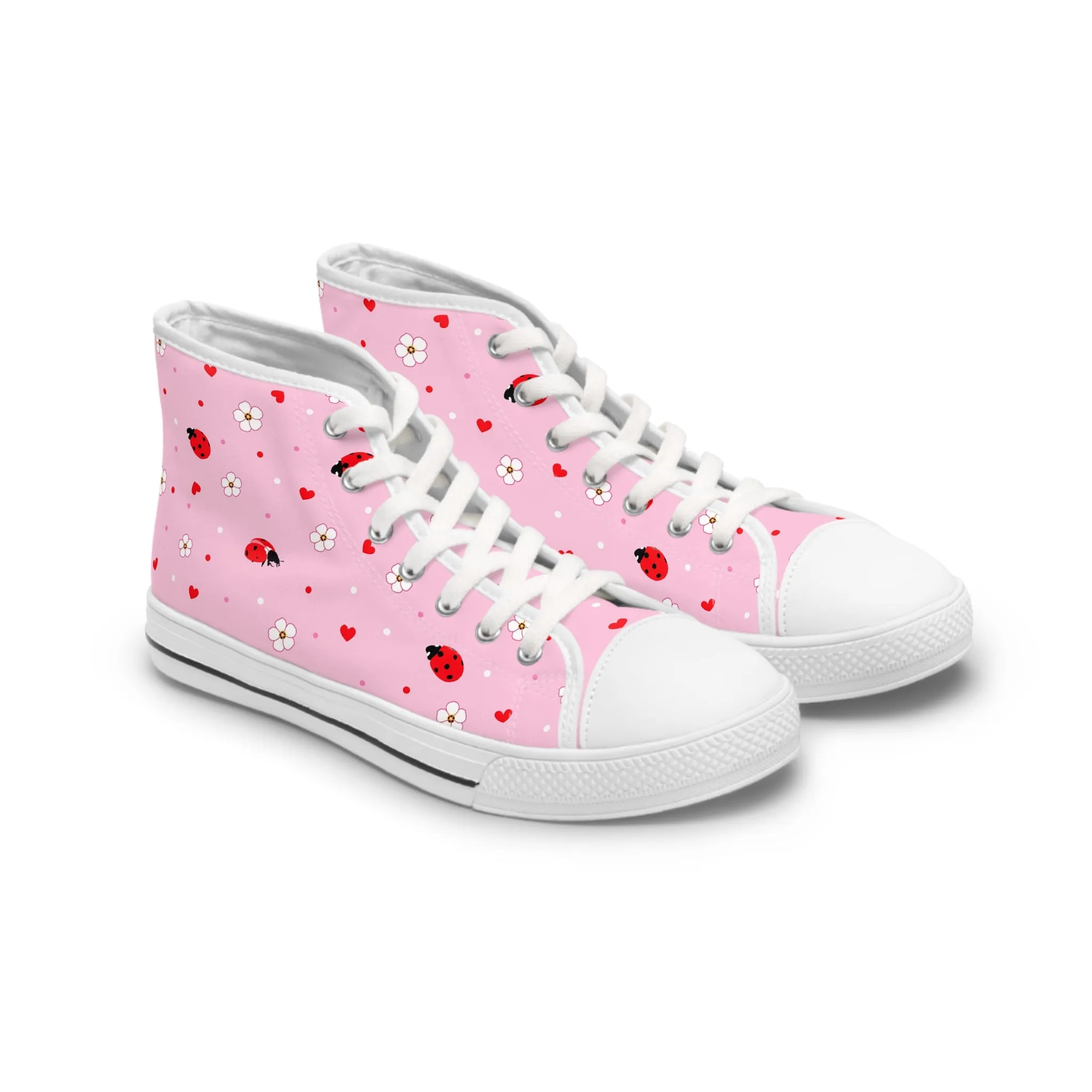 Ladybug Women's High Top Sneakers