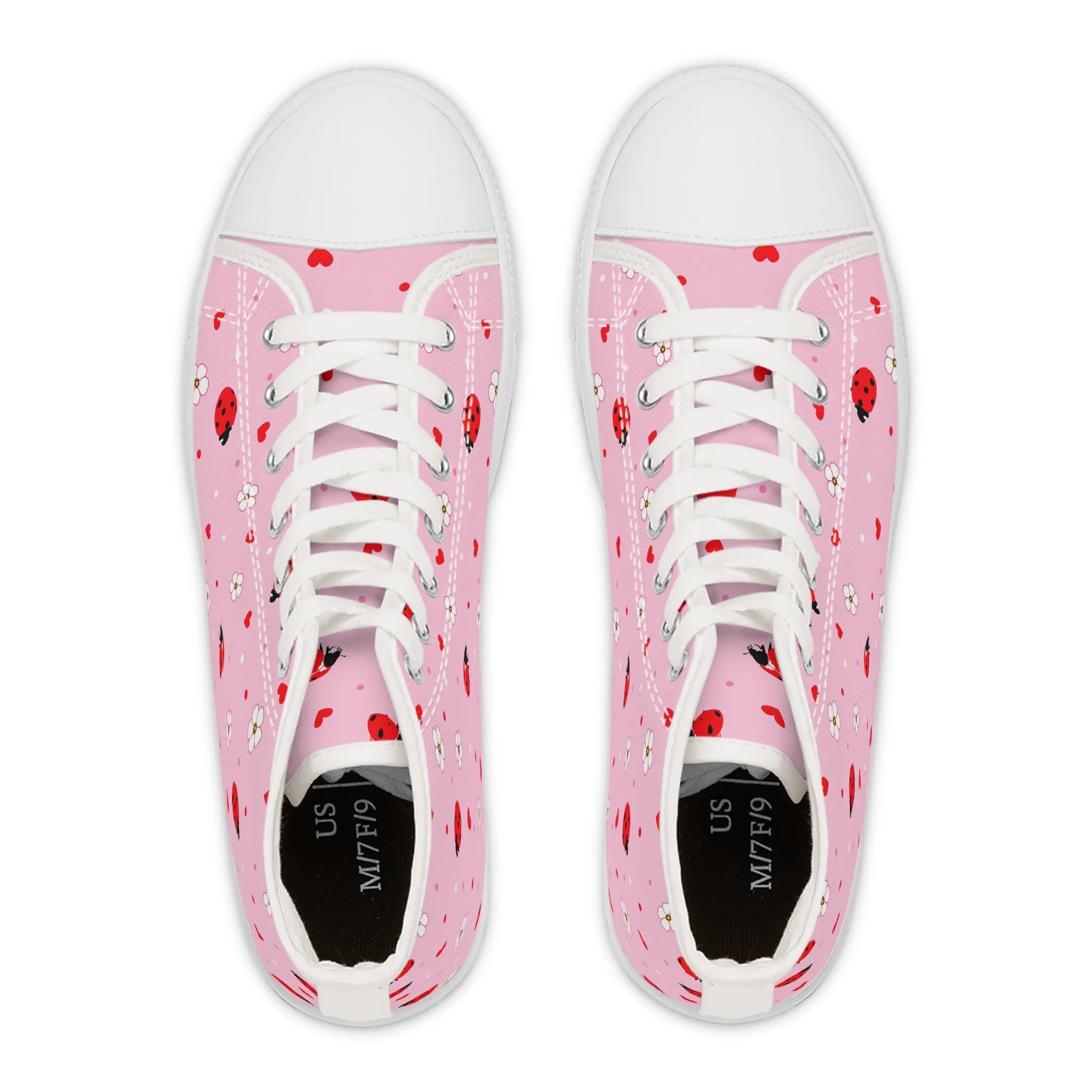 Ladybug Women's High Top Sneakers