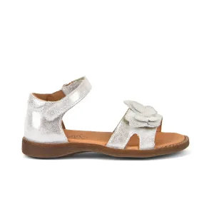 Lore Closed Heel Sandal, Silver Butterfly