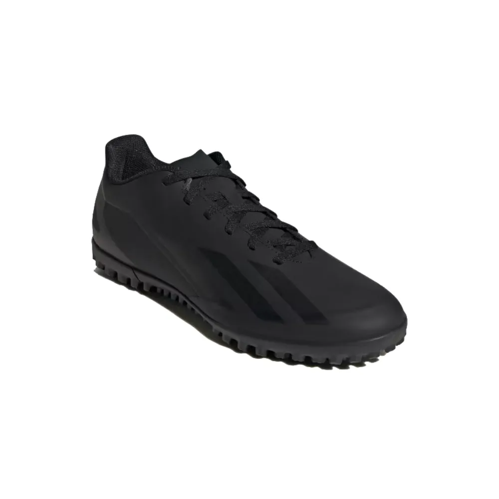 Men's X Crazyfast.4 Turf Football Shoe (Core Black/Core Black/Core Black)