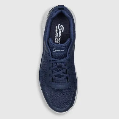 New - S Sport By Skechers Men's Reiff 3.0 Sneakers - Navy Blue 8