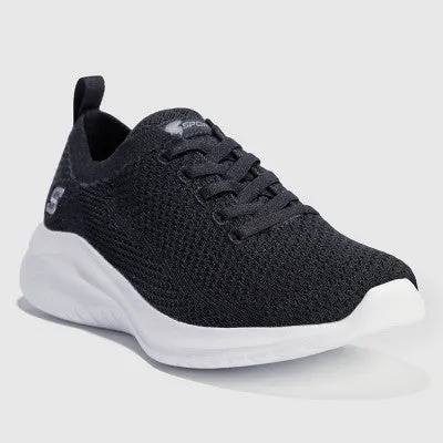 New - S Sport By Skechers Women's Resse 2.0 Elastic Gore Sneakers - Black 5