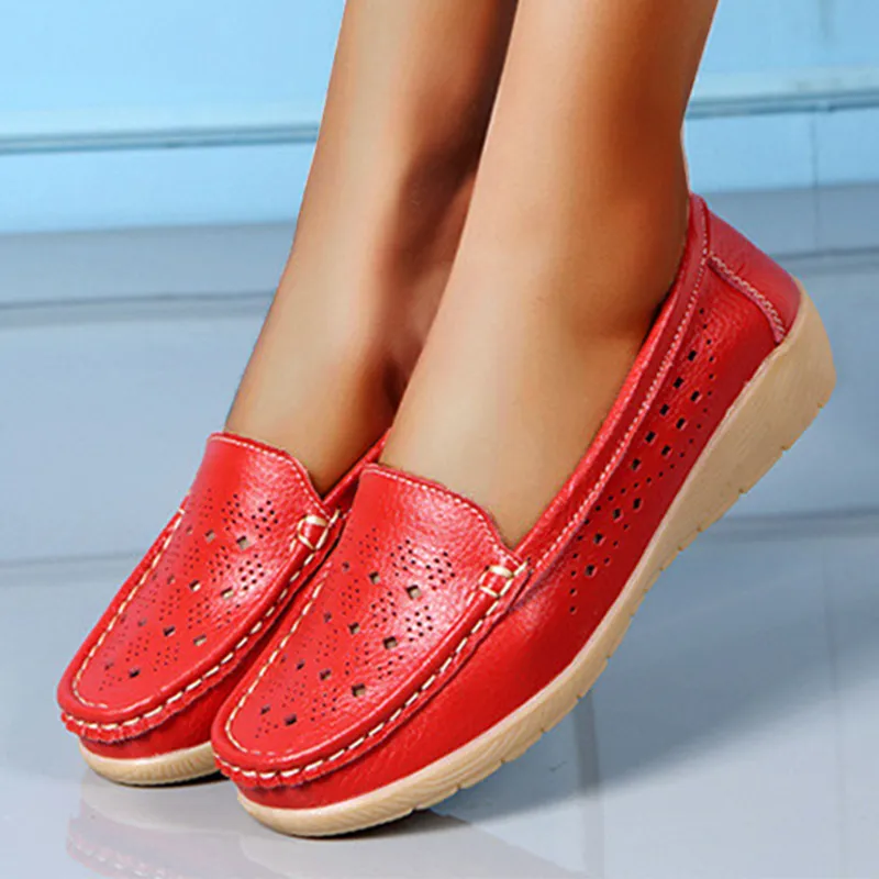 Owlkay Casual Hollowed Out Women's Shoes: Stylish, Comfortable, and Easy-Care Footwear