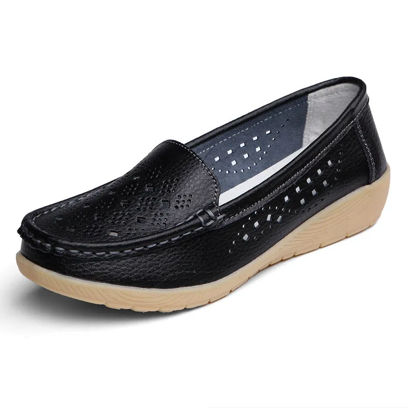 Owlkay Casual Hollowed Out Women's Shoes: Stylish, Comfortable, and Easy-Care Footwear