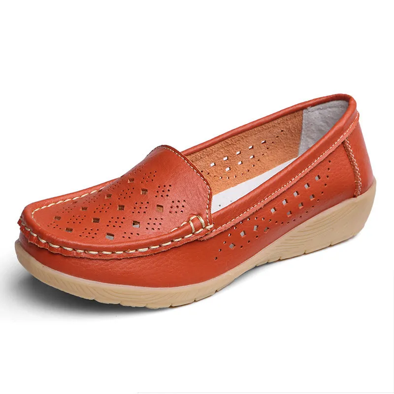 Owlkay Casual Hollowed Out Women's Shoes: Stylish, Comfortable, and Easy-Care Footwear