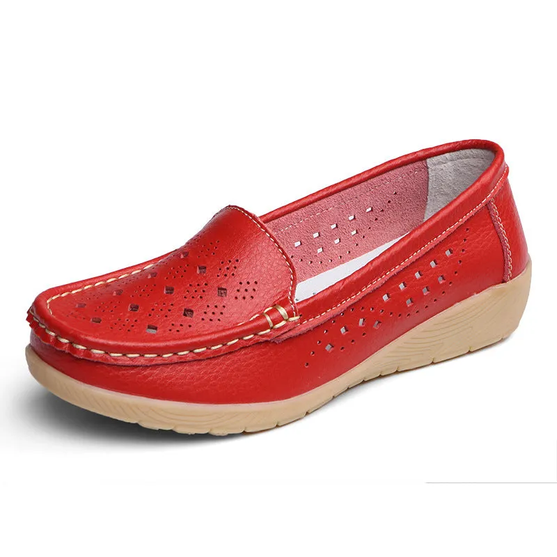 Owlkay Casual Hollowed Out Women's Shoes: Stylish, Comfortable, and Easy-Care Footwear