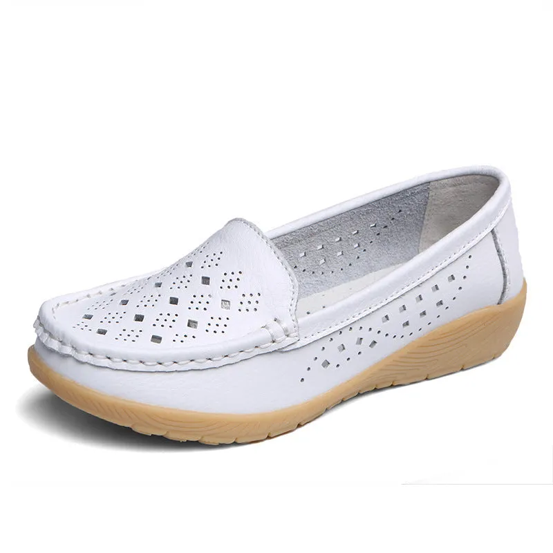 Owlkay Casual Hollowed Out Women's Shoes: Stylish, Comfortable, and Easy-Care Footwear