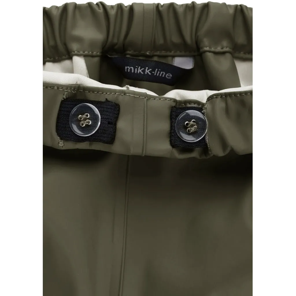 PU Rain Pants - Dusty Olive