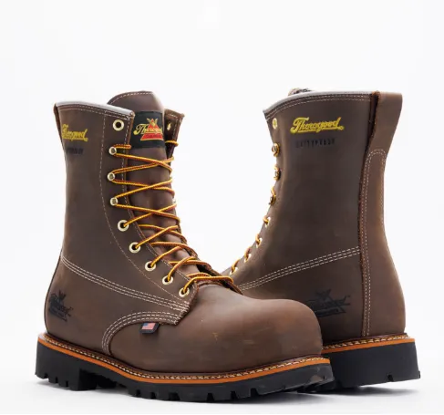 Thorogood AMERICAN LEGACY – Waterproof   Insulated – 6” Crazy Horse Nano Safety Toe