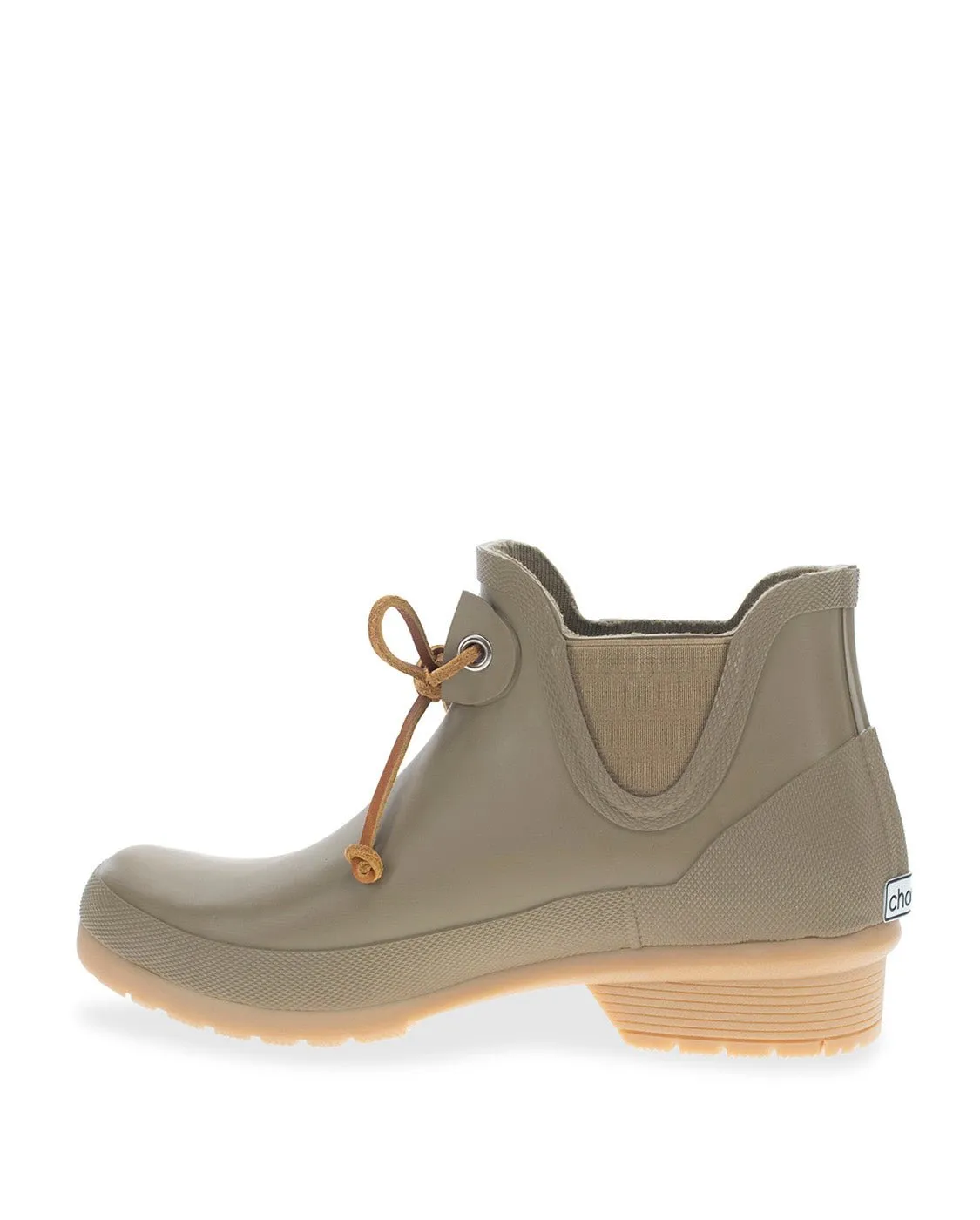 Tie Chelsea Rain Boot - Moss