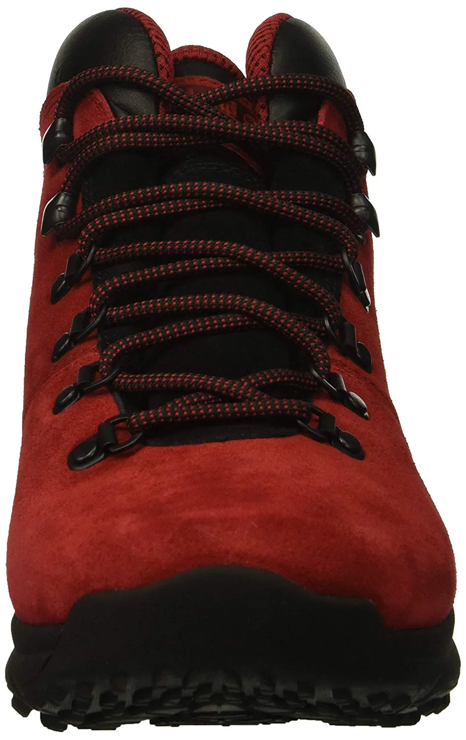 Timberland Men's World Hiker Mid Ankle Boot - Red Suede