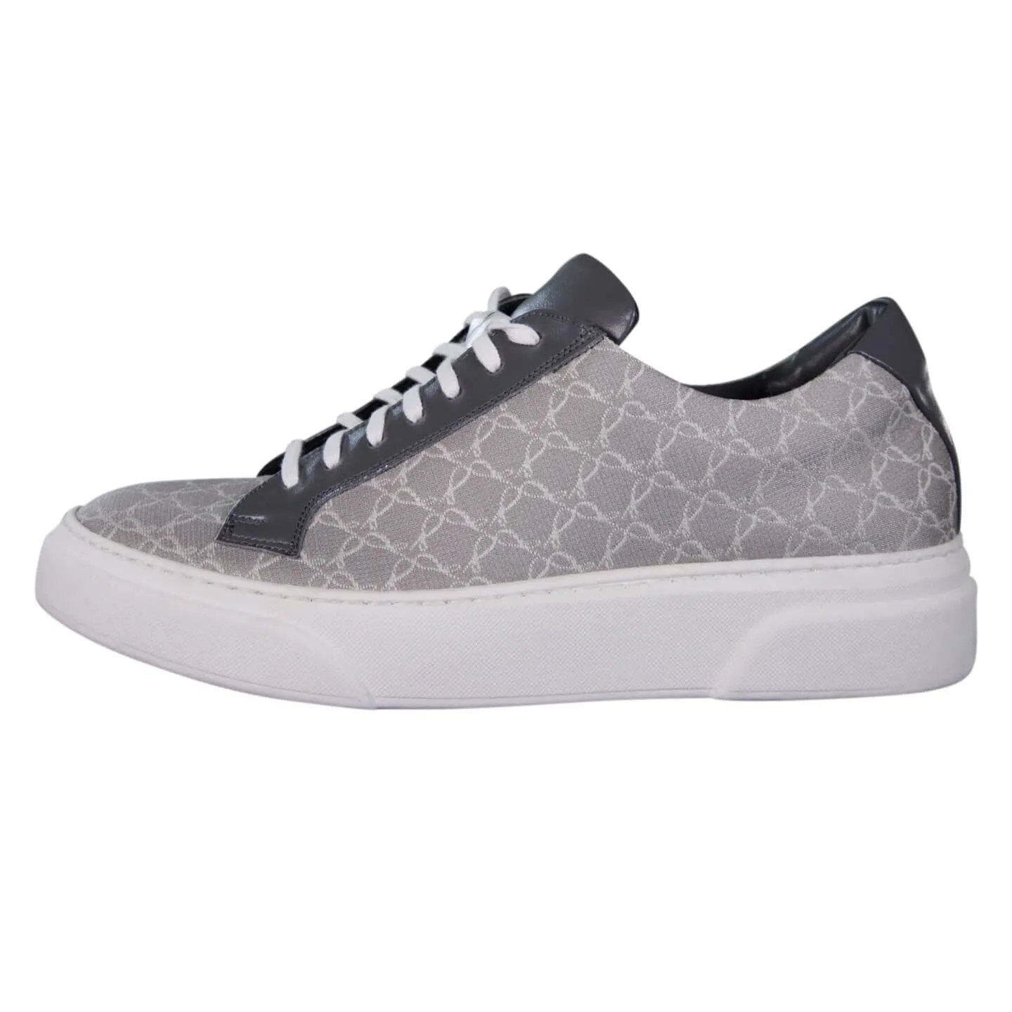 Tortora Grigio Luxury Logo Sneakers