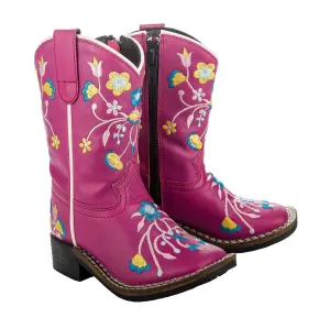 TuffRider Children's Floral Cowgirl Western Boot