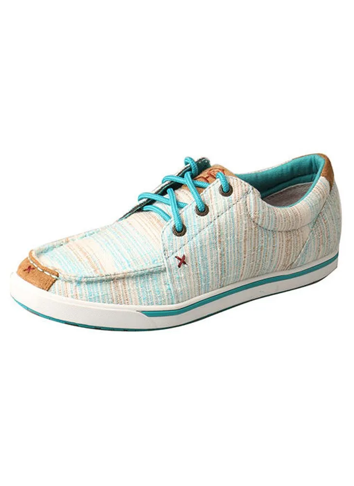 Twisted X Women's Hooey Lopers, Blue/Multi