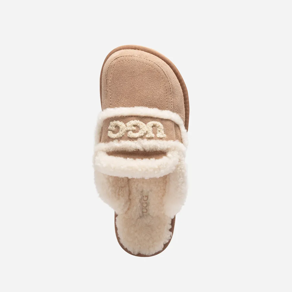 Ugg Violet Shearling Platform Slipper